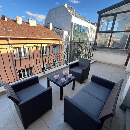 Apartament Marrakech 2bdr W Huge Terrace Near Serdika *