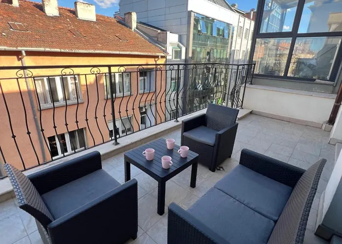 Appartement Marrakech 2bdr W Huge Terrace Near Serdika *